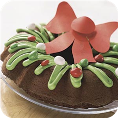 Brownie Wreath 