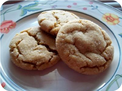 Lemon Crinkle Cookies