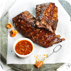 Reggae baby back ribs 