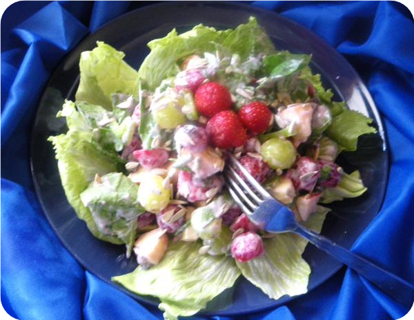 Sunflower Strawberry Salad