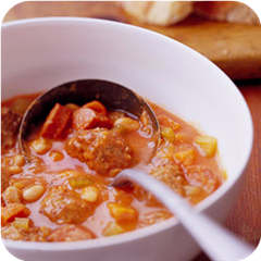 Meatball Cassoulet