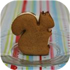 Frosted Molasses Ginger Sandwich Cookies
