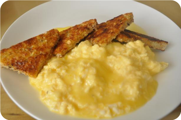 Easy Cheesy Eggs