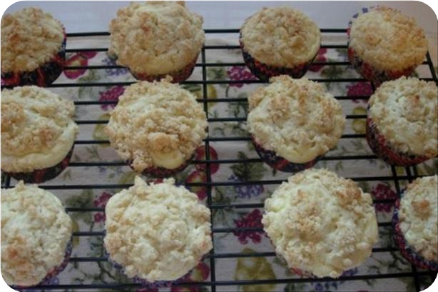Cream Cheese Coffee Cake Muffins