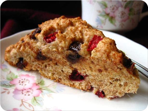 Cranberry Chocolate Scones