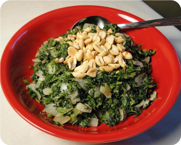 Spinach and Groundnuts (Peanuts - Eastern Africa)