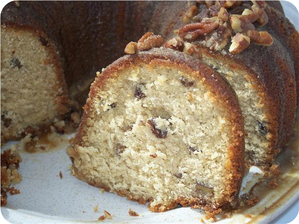 Caramel Nut Pound Cake