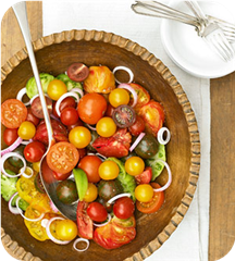 Tomato and Red Onion Salad