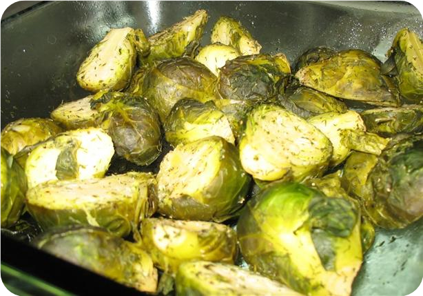 Braised Brussels Sprouts With Vinegar and Dill
