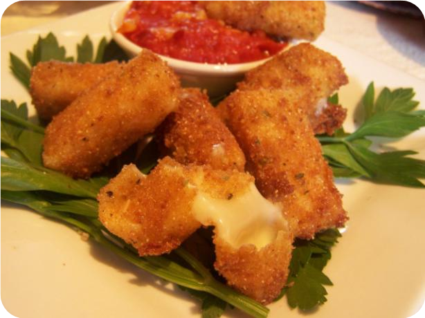 Fried Mozzarella Sticks
