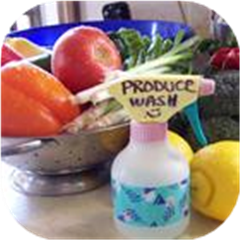 Vinegar-Based Fruit and Veggie Wash