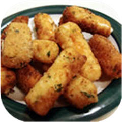 Fried Mozzarella Cheese Sticks