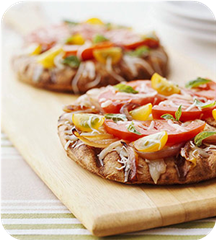 Caramelized onion pizza 