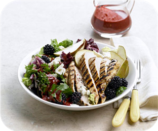 Chicken-berry salad 