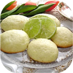 Spring Lime Tea Cookies