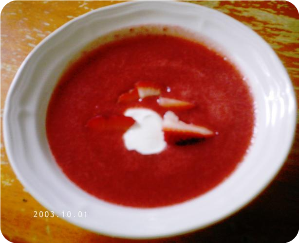 Strawberry Soup