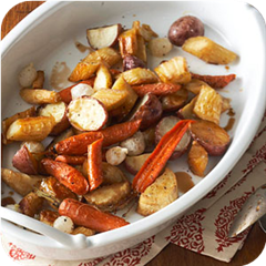 Balsamic Root Vegetables