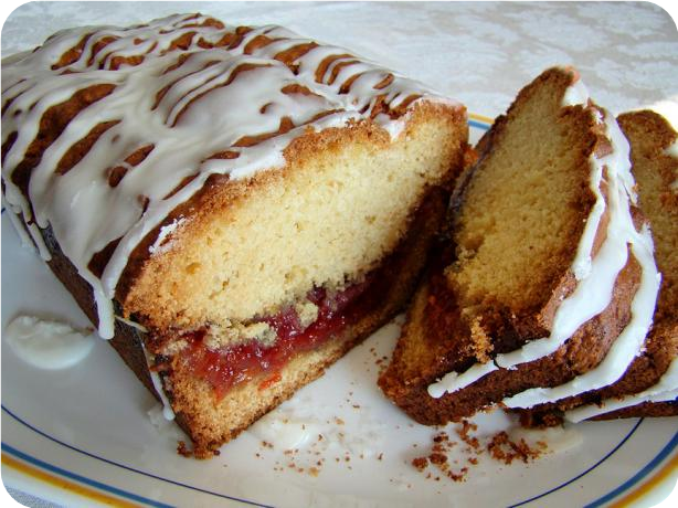 Blueberry Coffee Cake With Lemon Icing