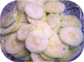 Quick Sour Cream Cucumbers