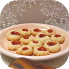 Filled Apricot Cookies