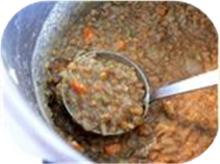 Pressure Cooker Lentil Soup