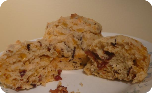 Bacon Cheese Muffins