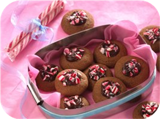 Espresso Thumbprint Cookies (Cookie Exchange Quantity)