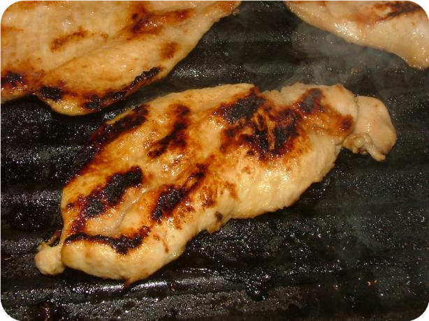 Grilled Bourbon Chicken
