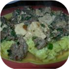 Chinese Style Ground Pork and Tofu