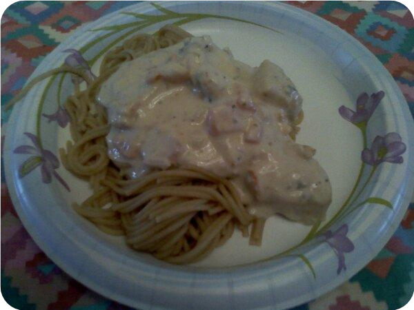 Best Chicken Alfredo (Healthy)