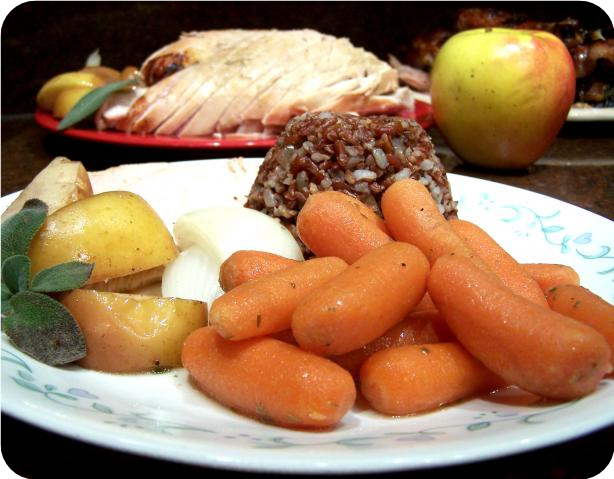 Apple Cider Glazed Carrots