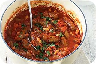 Sausage and bean stew