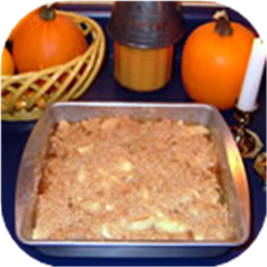 Apple Maple Crumble Pie