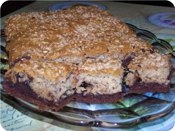 Splenda Cocoa Bottom Banana Bars