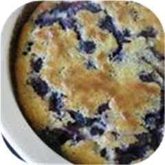 Blueberry Custard