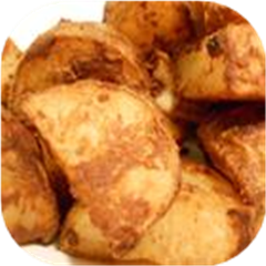 Roasted Spicy Mustard Potatoes