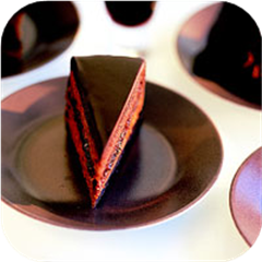 Dark chocolate torte 
