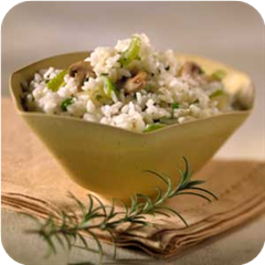 Spring herb rice 