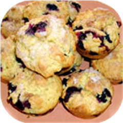 Blueberry Oat Muffins