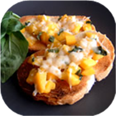 Mango Bruschetta