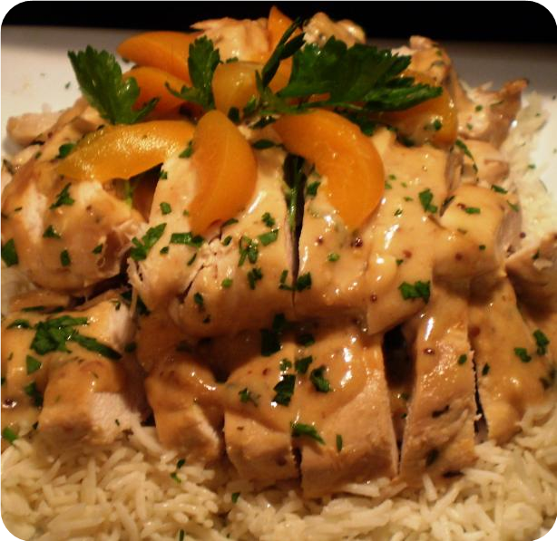Apricot Brandy Chicken
