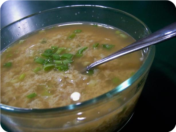 The Easiest Egg Drop Soup