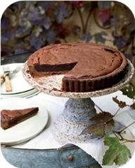 Chocolate-Bourbon Tart