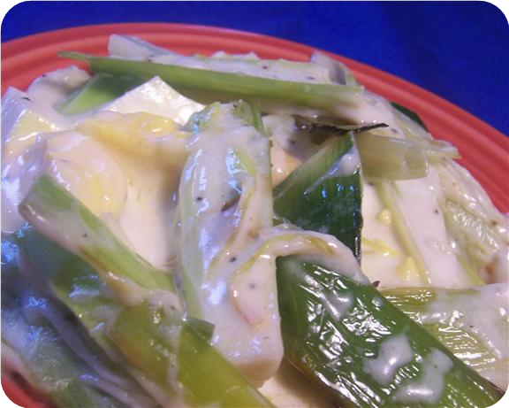 Leeks Au Gratin