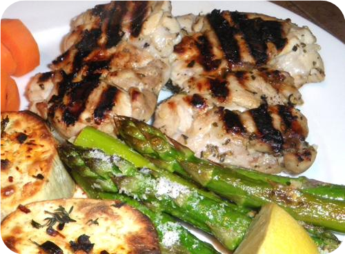 Wanna Be Greek Grilled Chicken Breasts