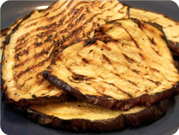 Eggplant (Aubergine) on the Grill
