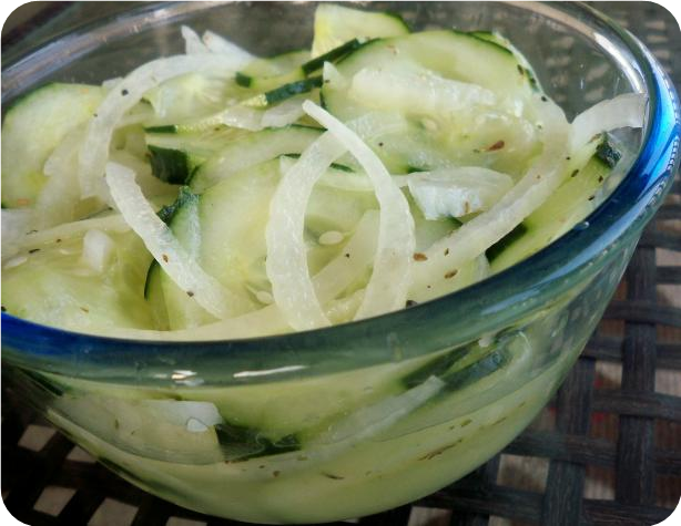 Marinated Cucumbers