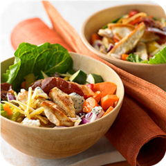 Crispy Chopped Chicken Salad