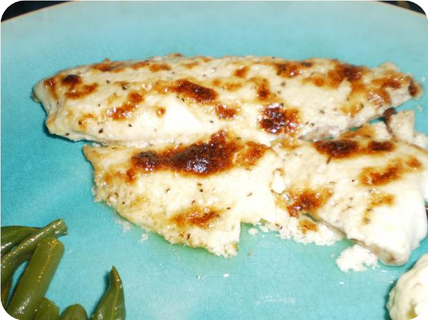 Broiled Tilapia Parmesan