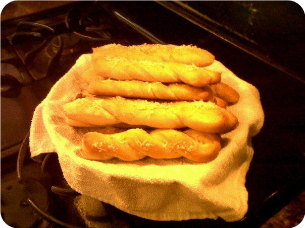 Quick Soft Breadsticks